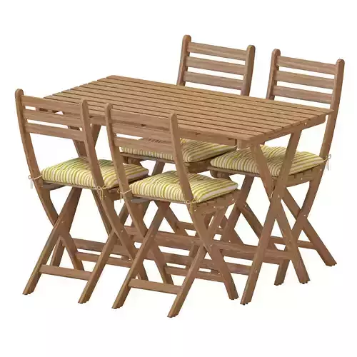 ASKHOLMEN Table And Chairs