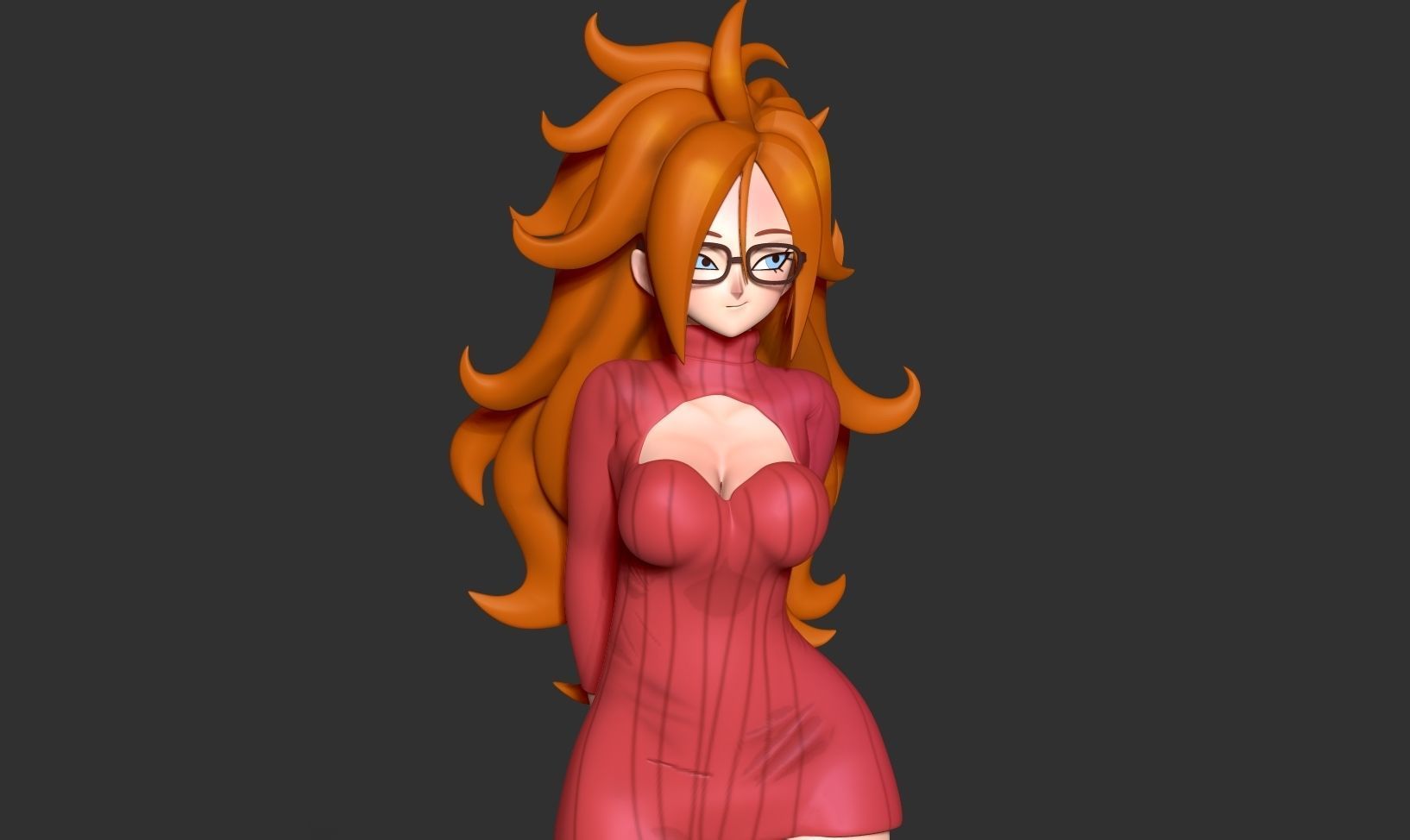 Android 21 - Dragon Ball Fanart 3D print model_8