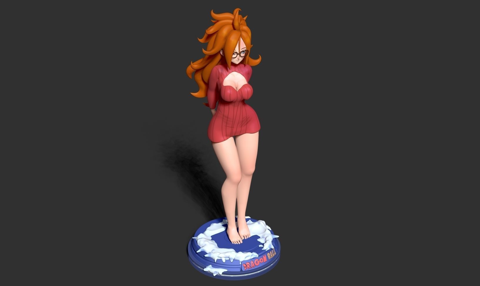 Android 21 - Dragon Ball Fanart 3D print model_15