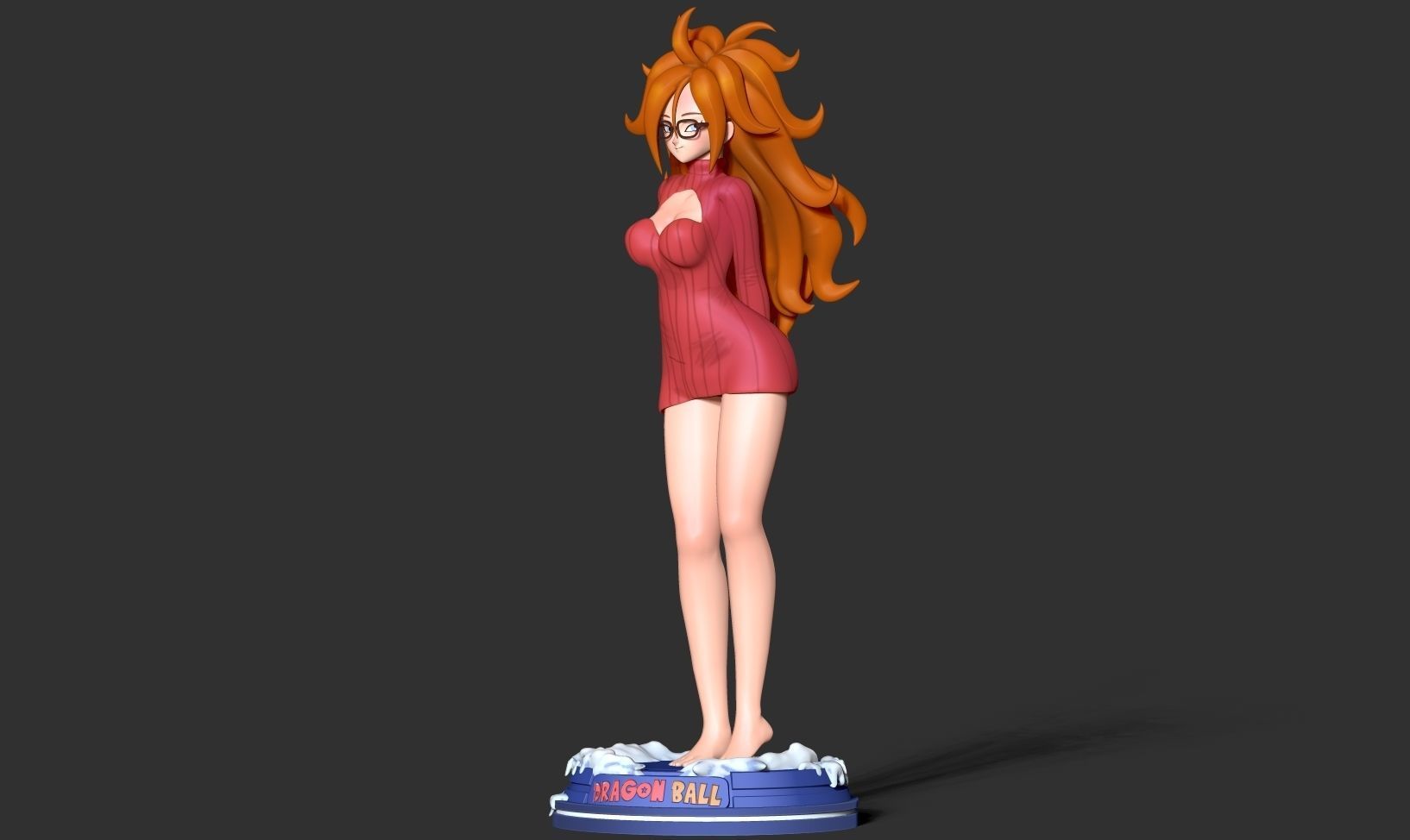 Android 21 - Dragon Ball Fanart 3D print model_11