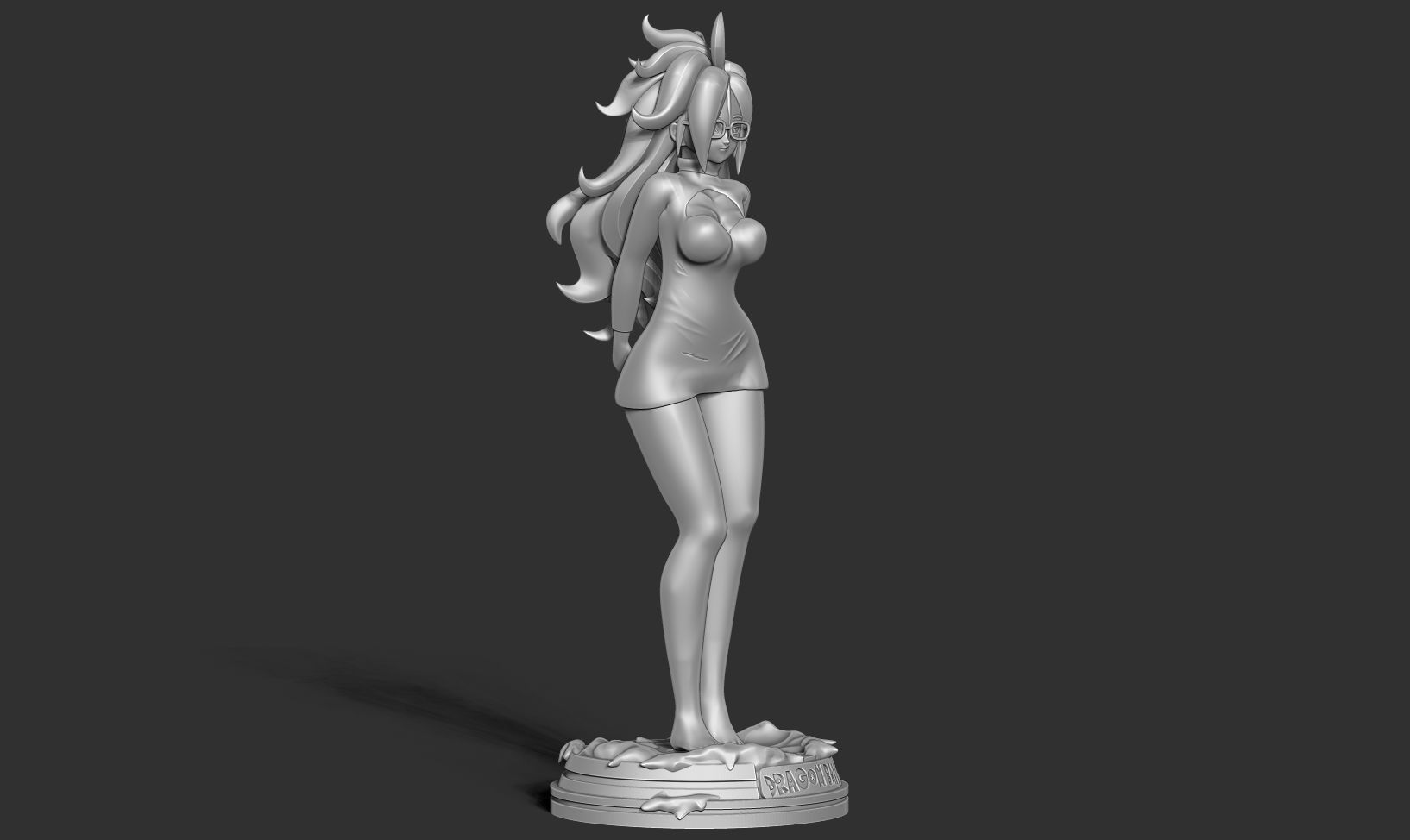 Android 21 - Dragon Ball Fanart 3D print model_14