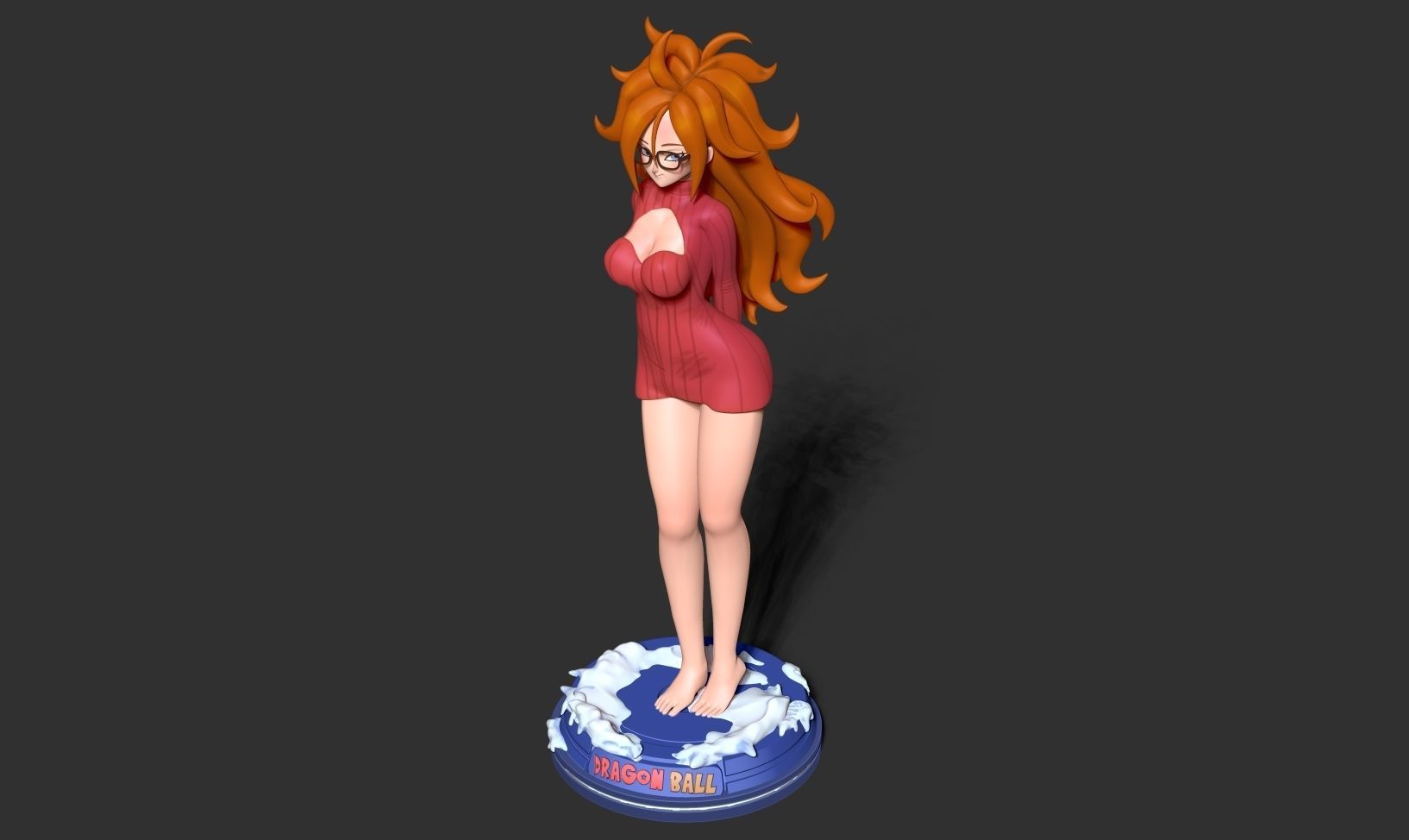 Android 21 - Dragon Ball Fanart 3D print model_17