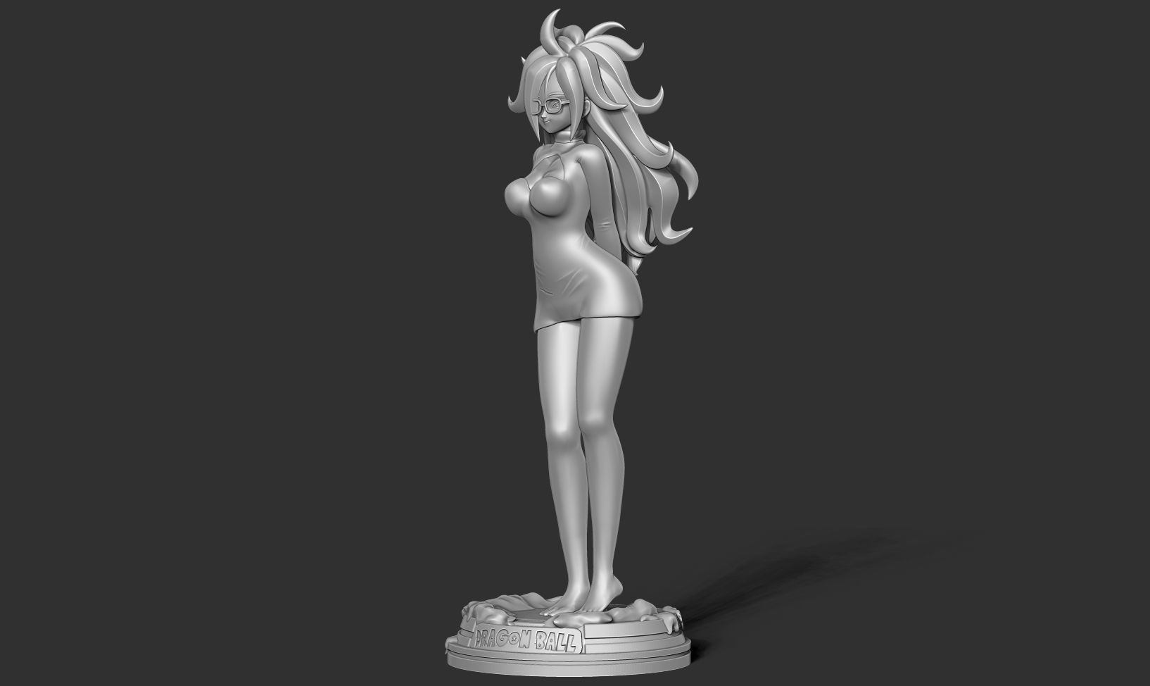 Android 21 - Dragon Ball Fanart 3D print model_12