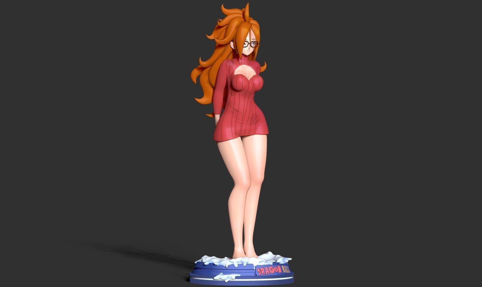 Android 21 - Dragon Ball Fanart 3D print model_13