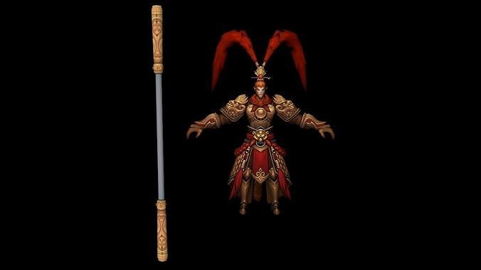 Sun WuKong 3D model