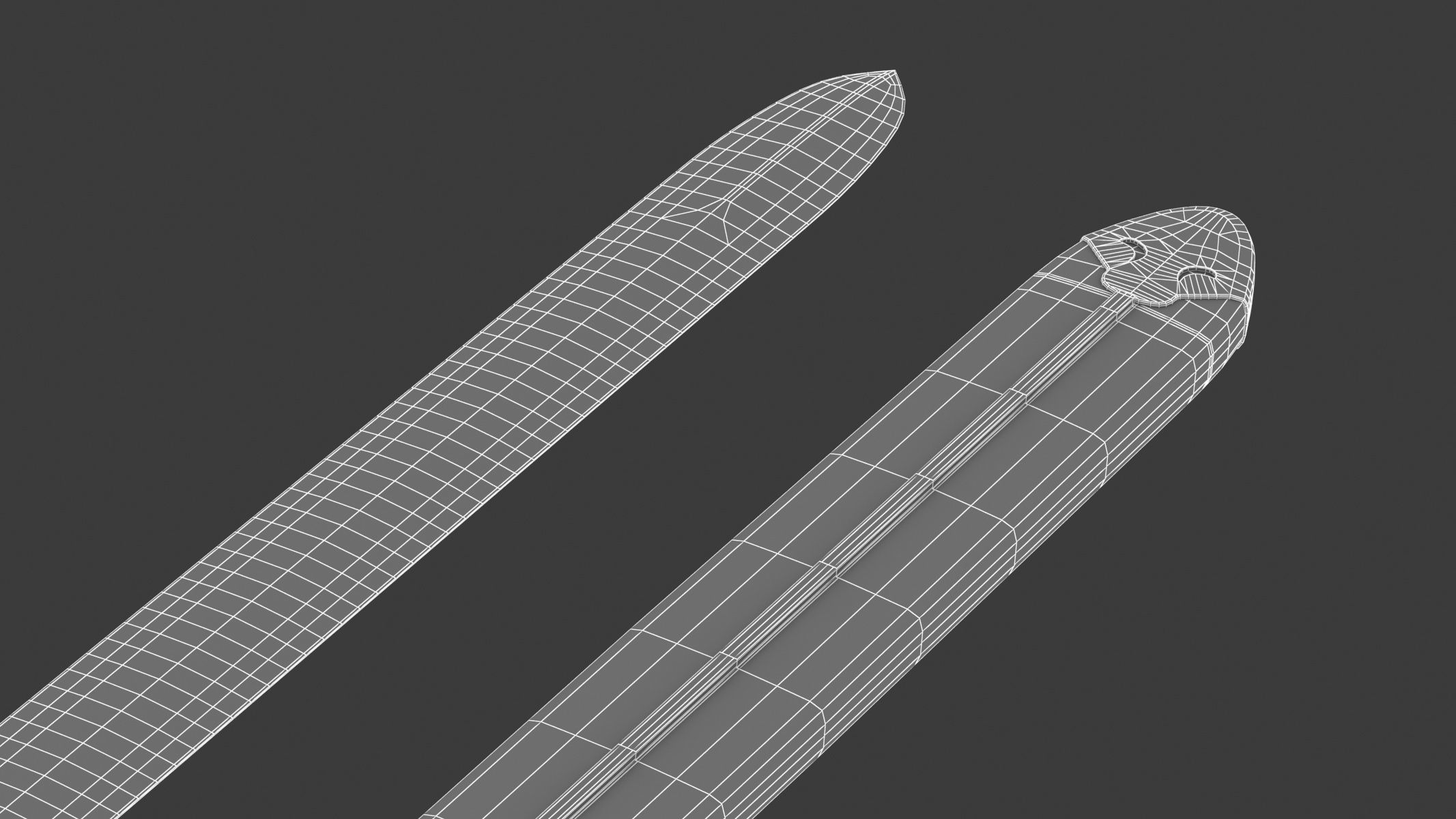 Spatha roman sword Low-poly 3D model_19