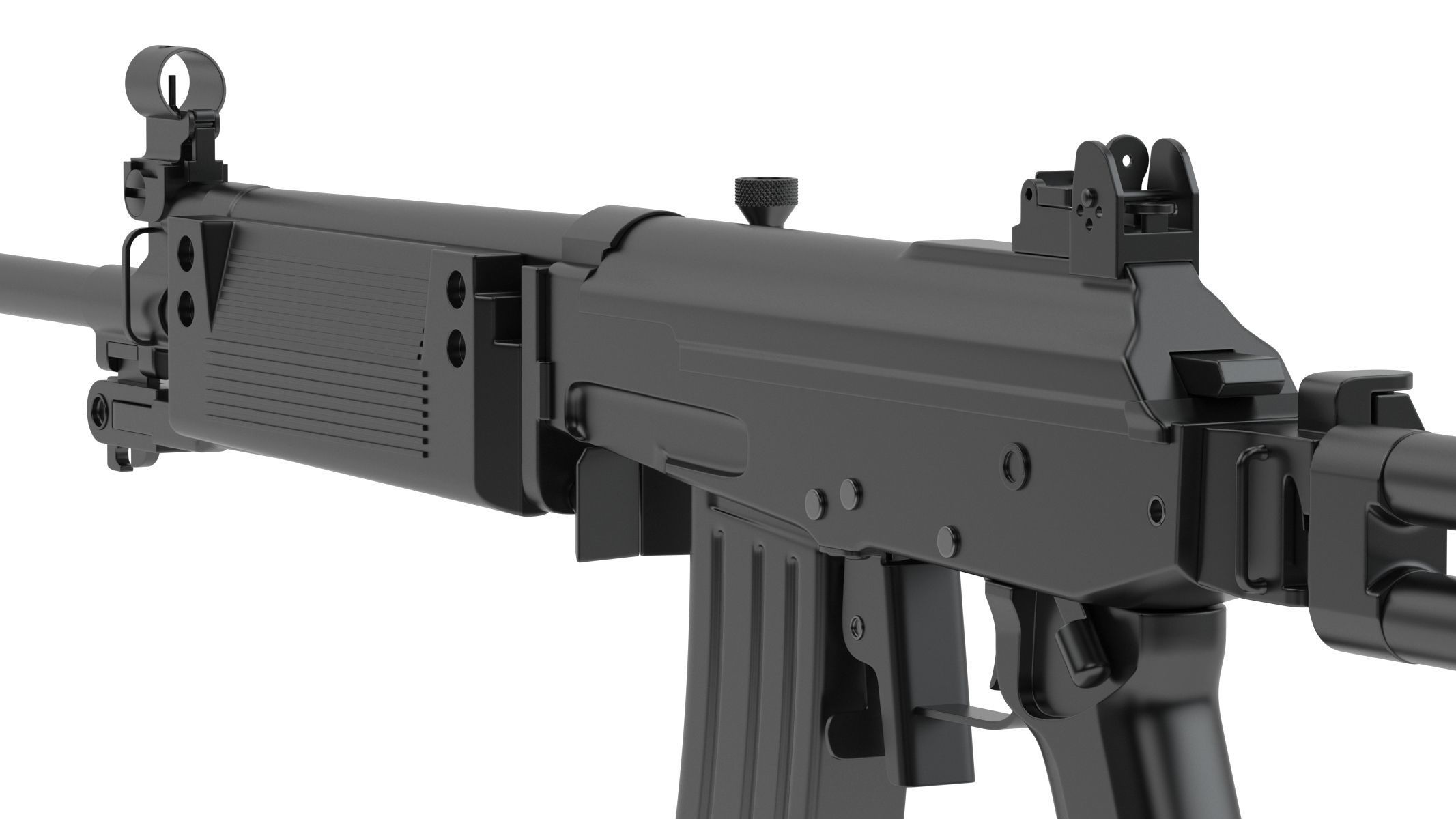 Vector R4 Rifle Hand Gaurd Vektor R4 3D model | CGTrader