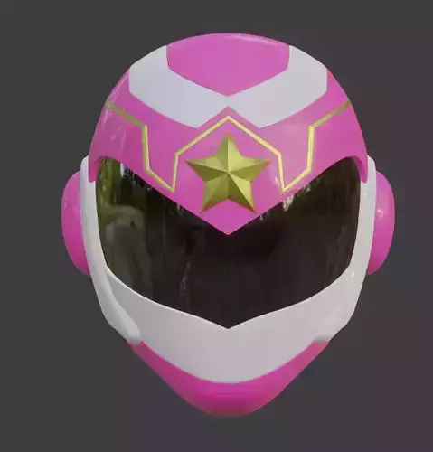 Heroine W Giga 3D printable helmet 3D print model