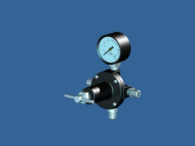 Air Pressure Valve Free 3D model