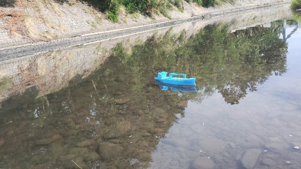 cargo ship miniature for RC 3D print model_8