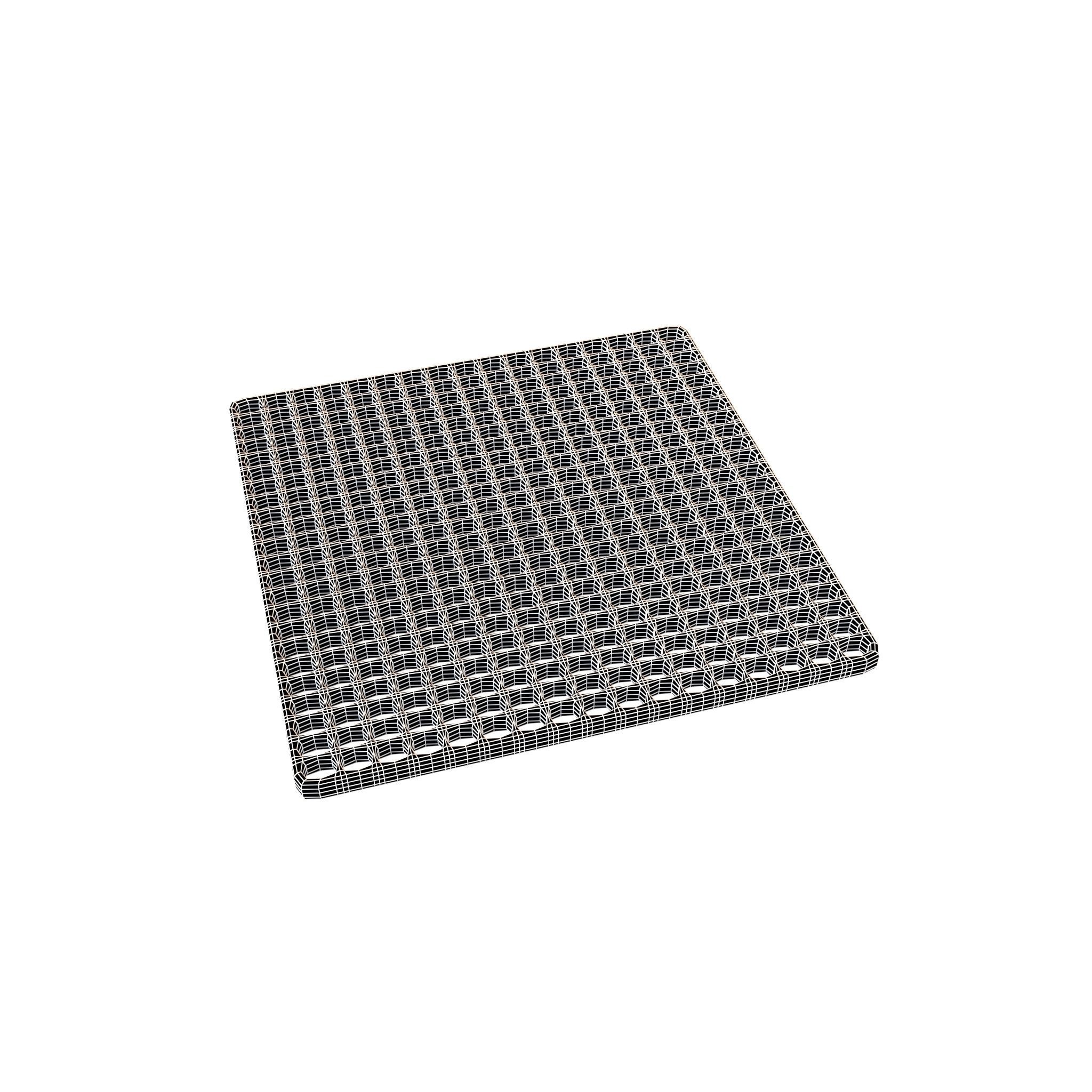 Steel Grating Flooring v1 002 Low-poly 3D model_5