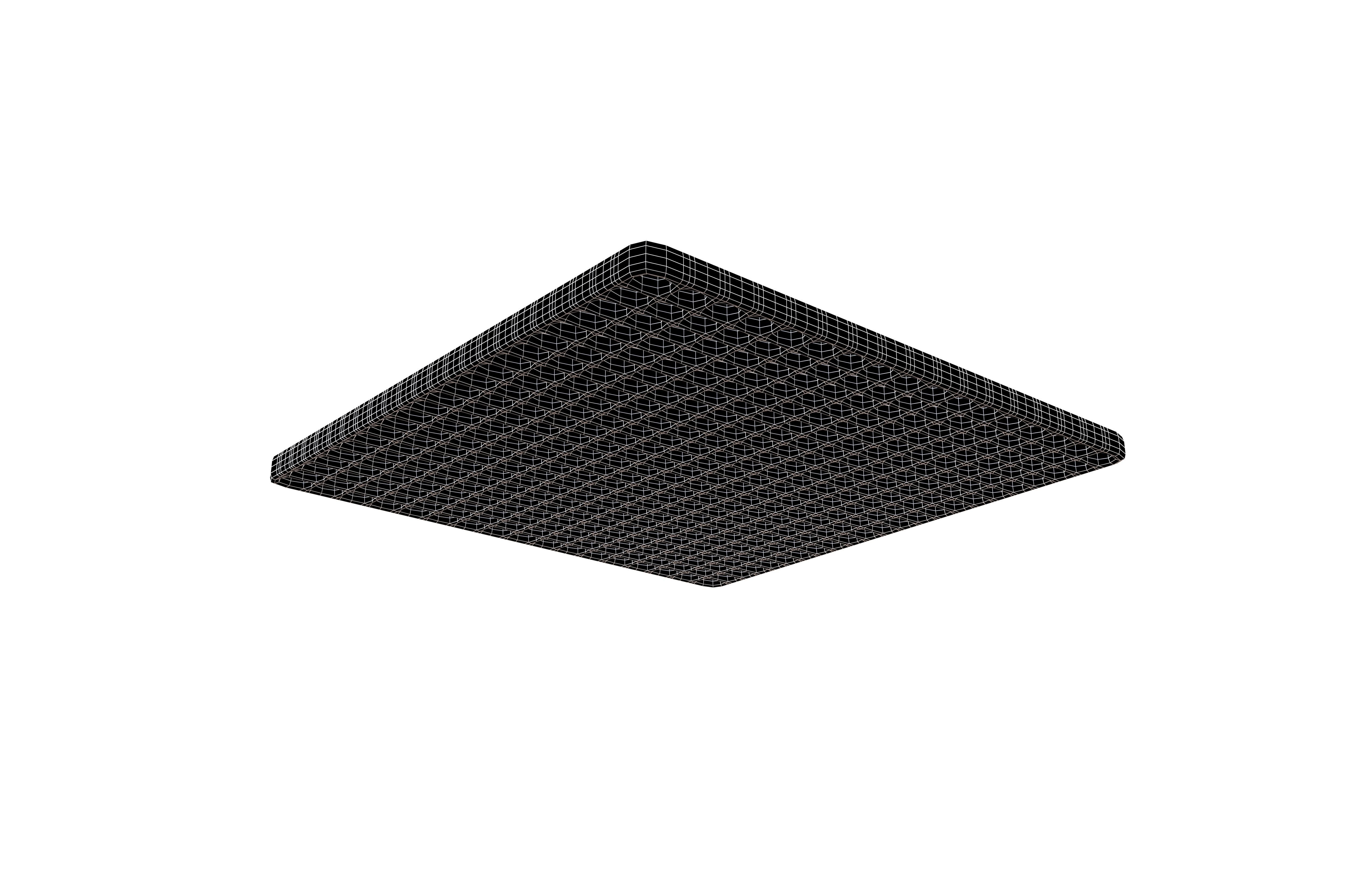 Steel Grating Flooring v1 002 Low-poly 3D model_7
