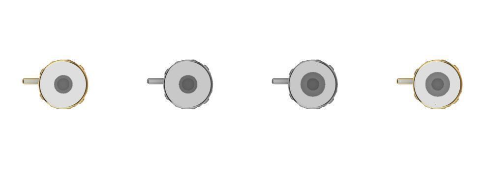 Round clasp for chain 3D print model_10