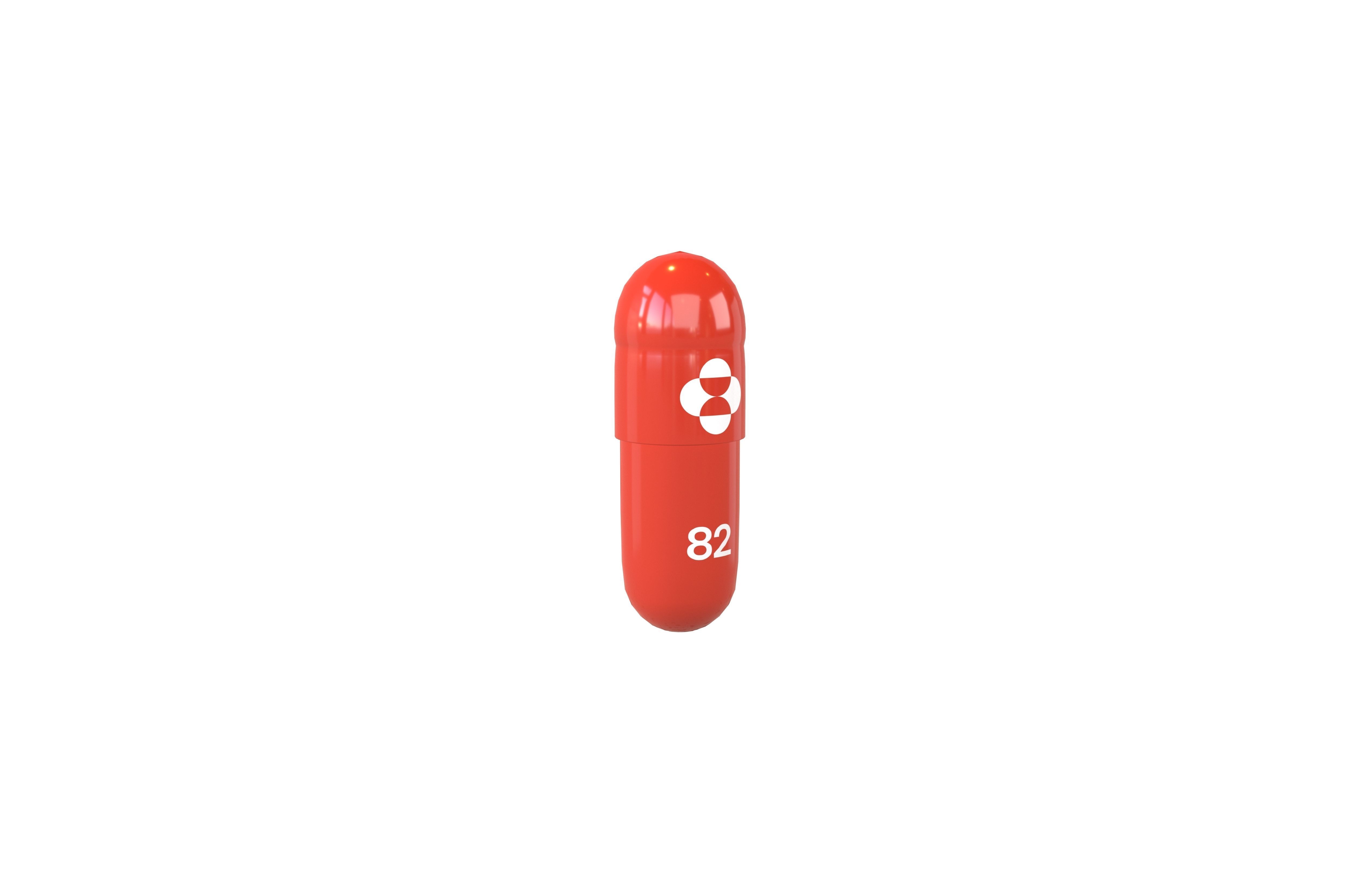 Covid-19 Merck Pill v1 001 Low-poly 3D model_1