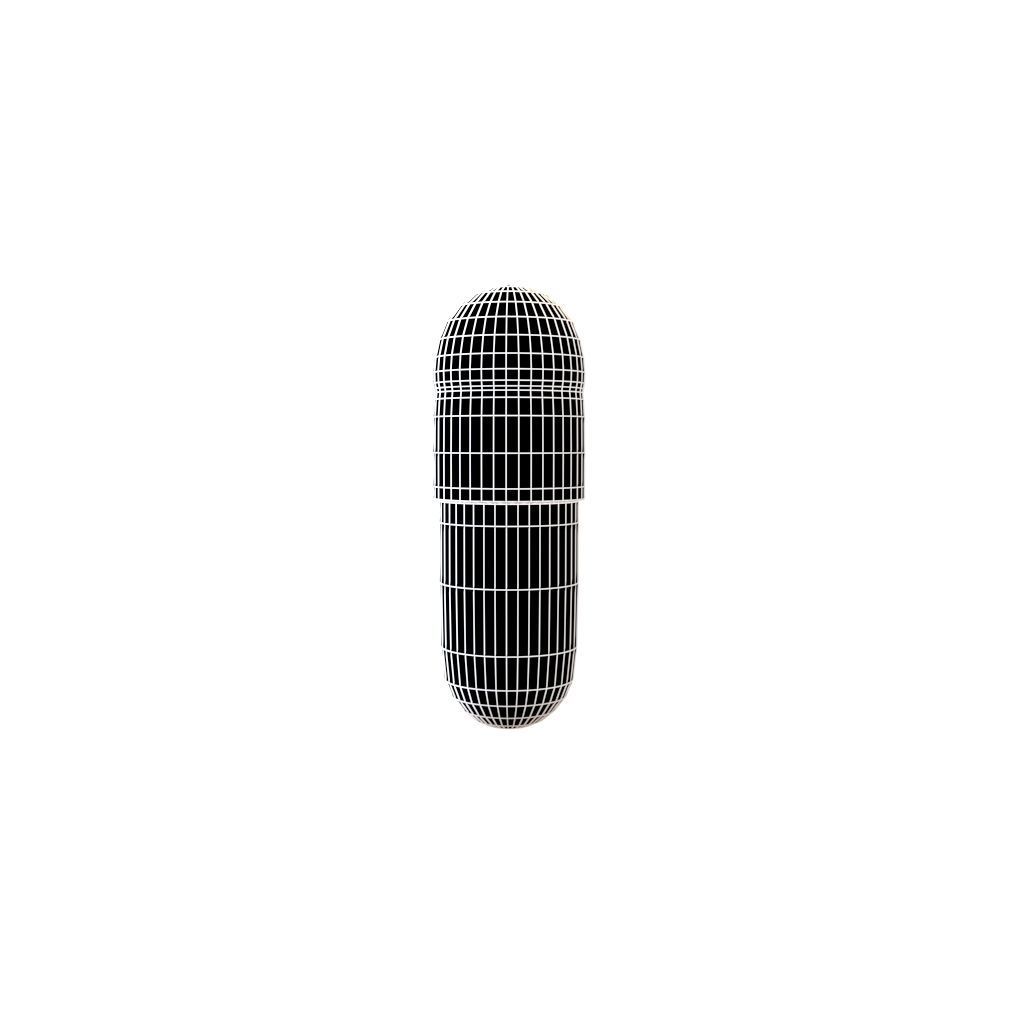 Covid-19 Merck Pill v1 001 Low-poly 3D model_6