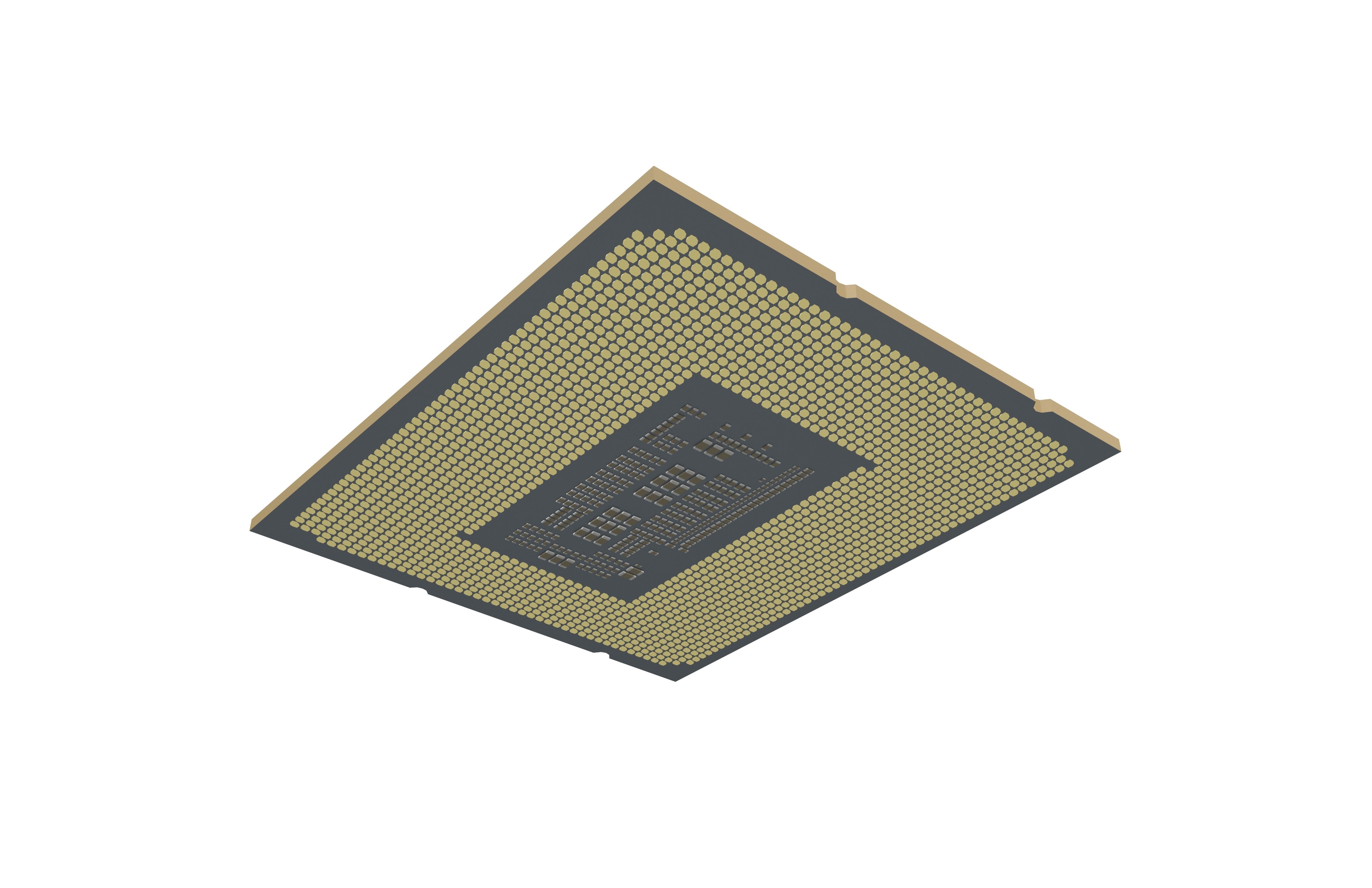 3D model Intel CPU 1700 Socket v1 001 VR / AR / low-poly | CGTrader