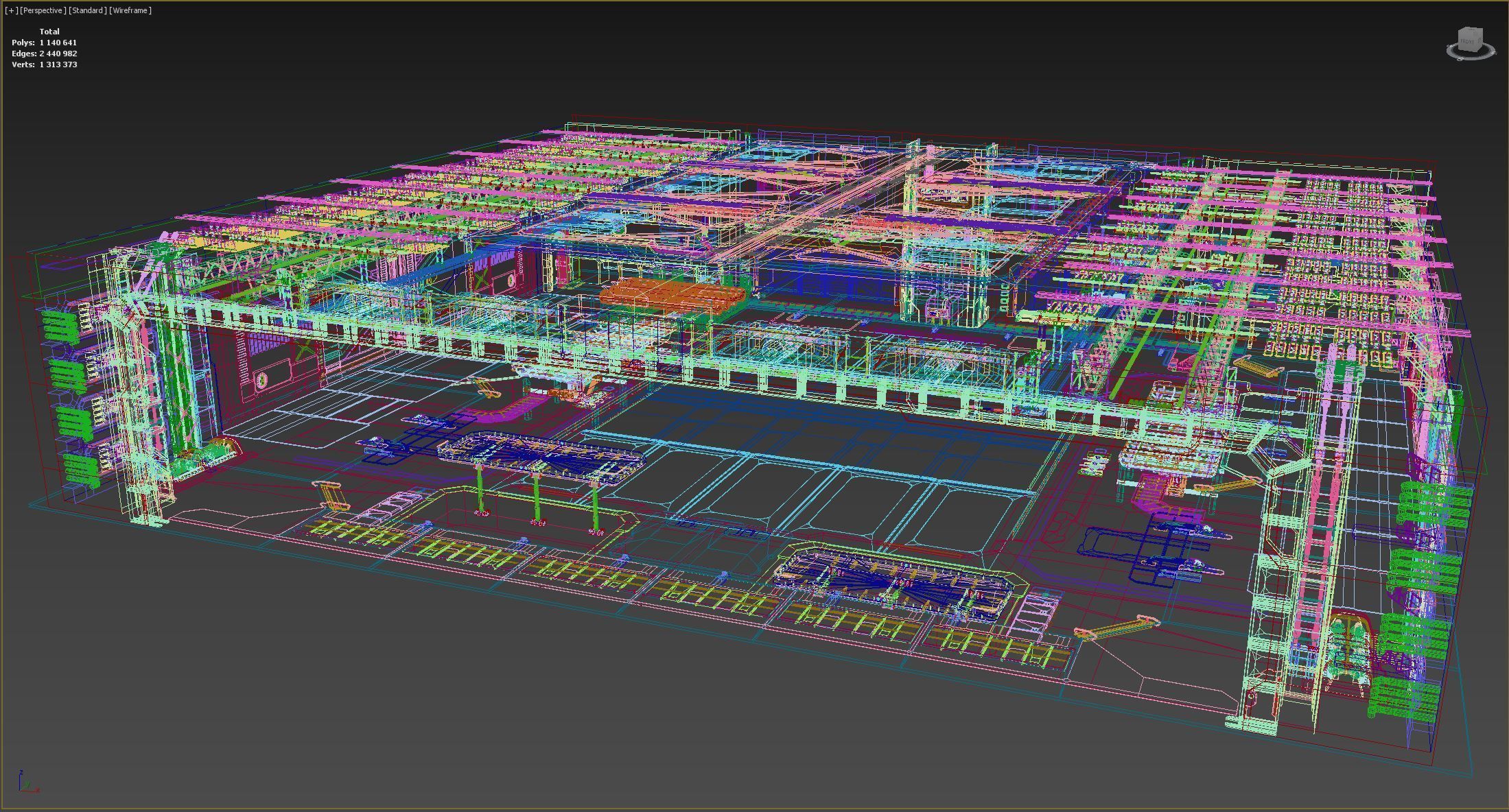 Sci Fi HANGAR 3D model_19