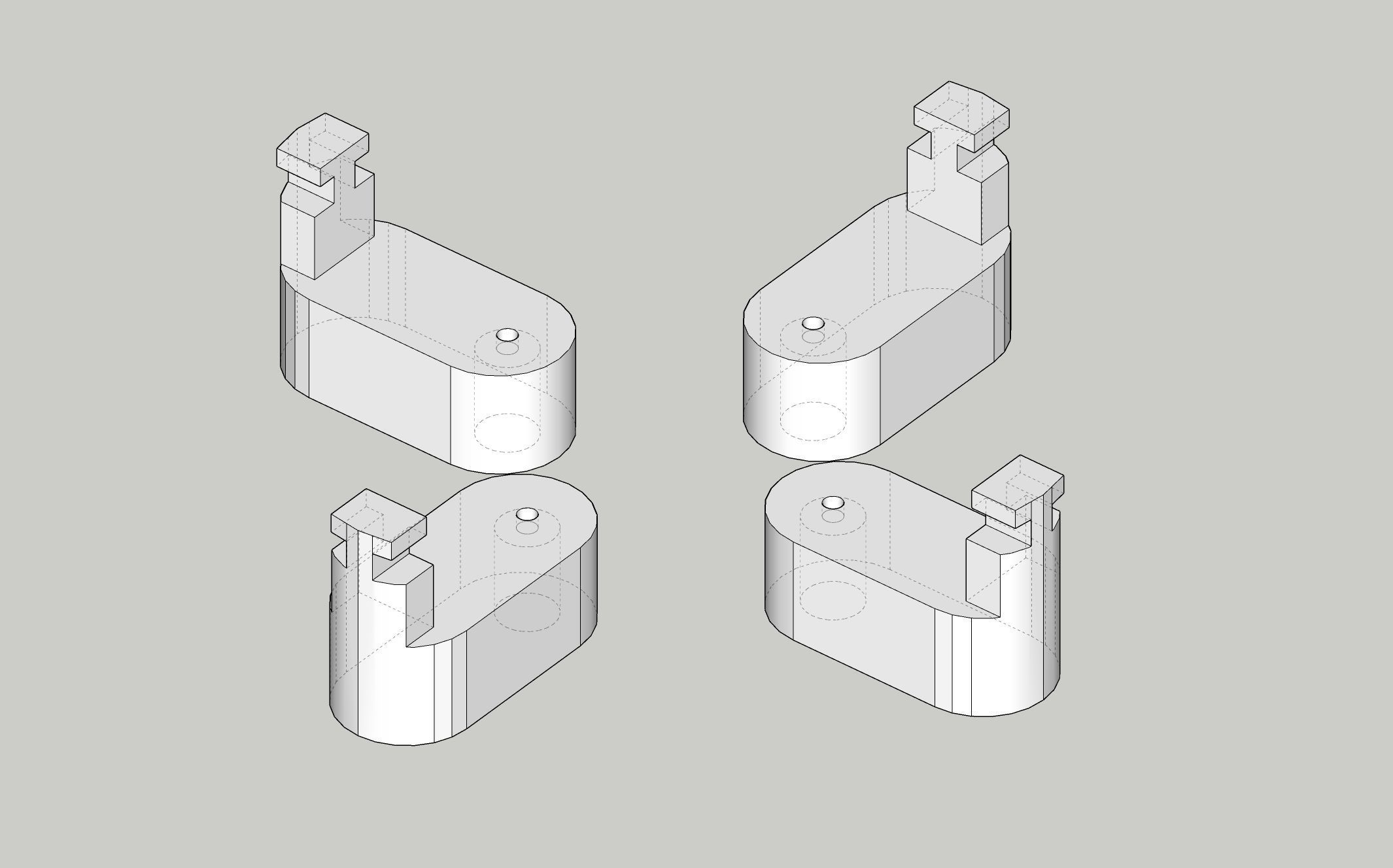 GEPRC Cinelog30 - Safe Landing gear - Puff Style 3D print model_1