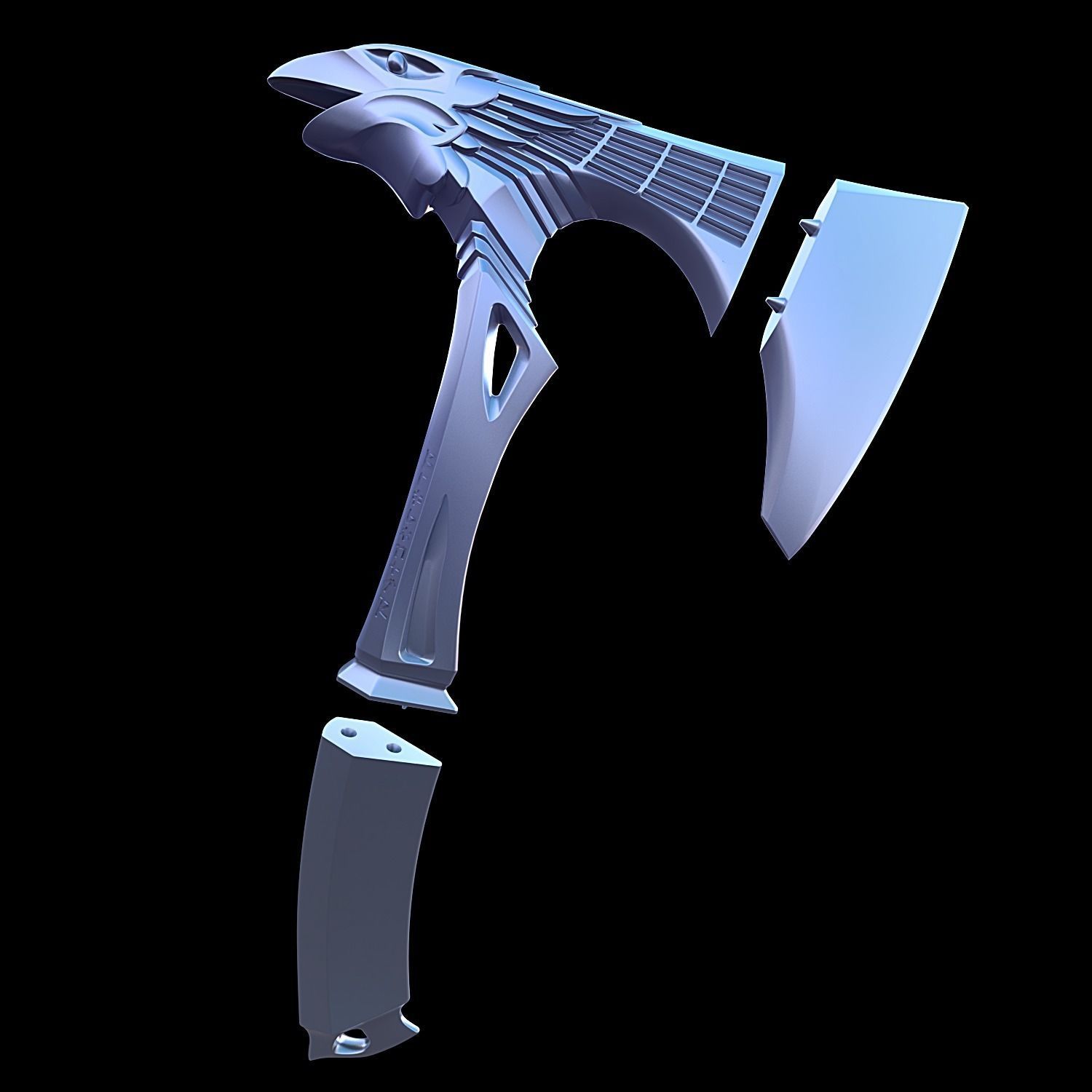 Bloodhound Heirloom 3D print model_1