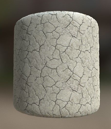 Ground Cracked PBR Texture_1