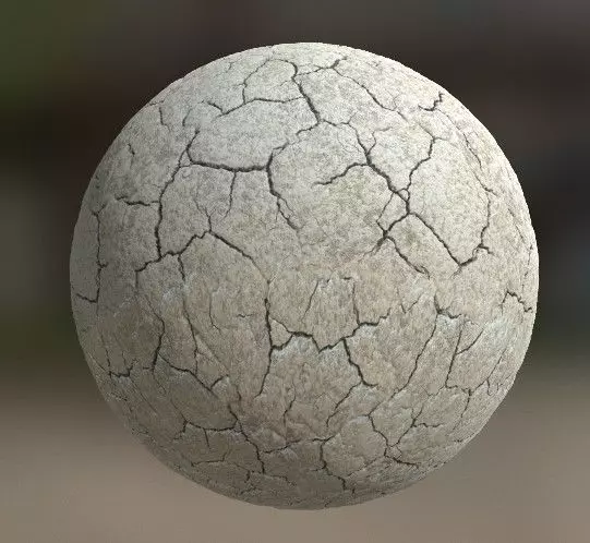 Ground Cracked PBR Texture_0