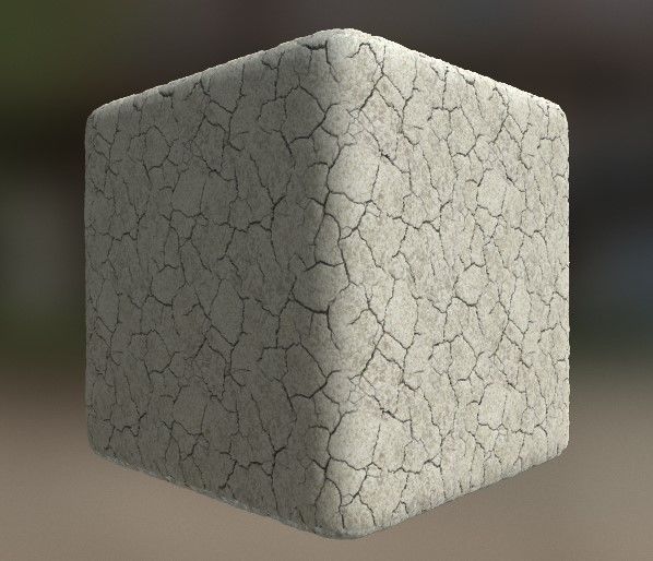Ground Cracked PBR Texture_2