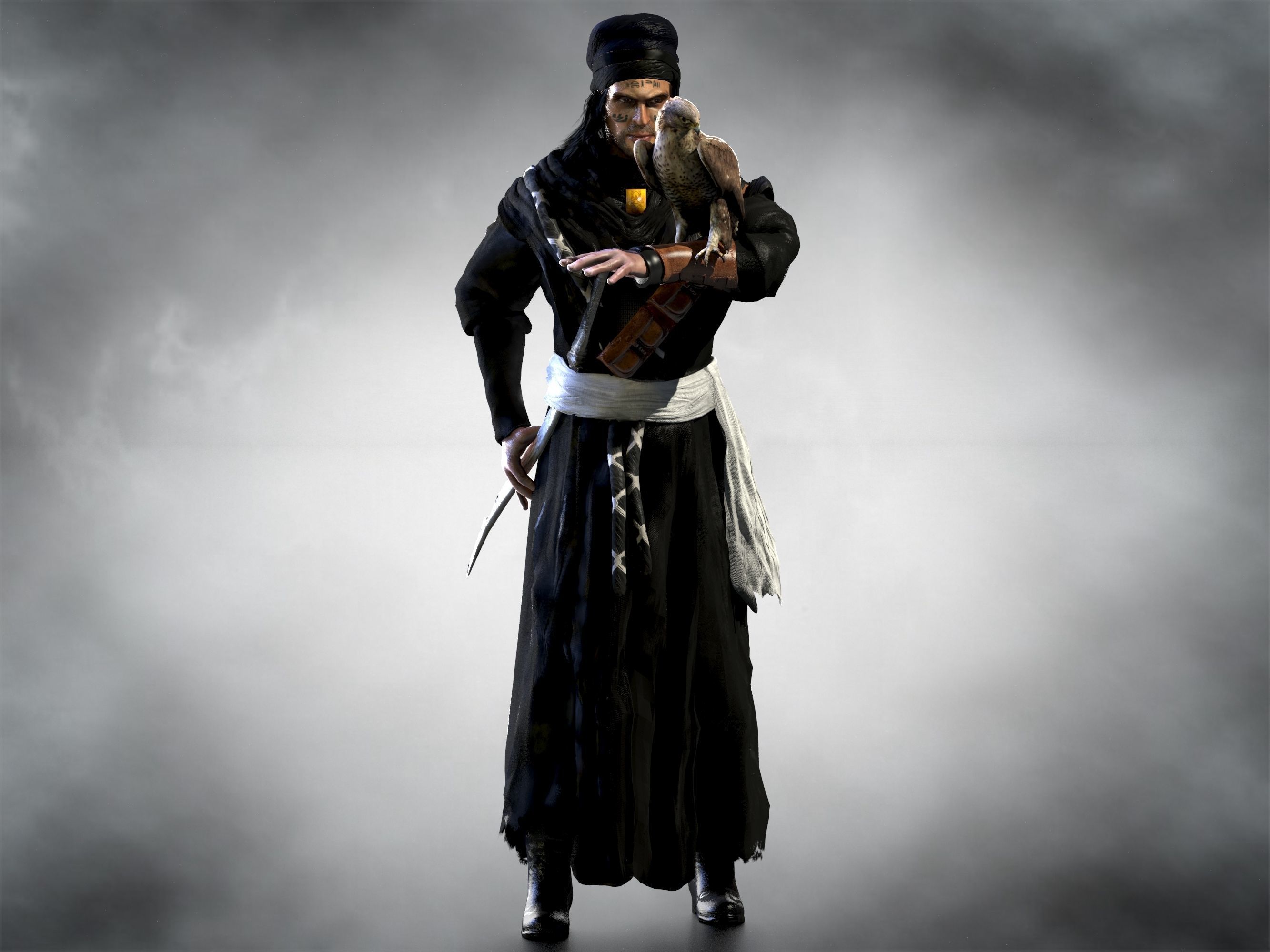 Ardeth Bay Low-poly 3D model_3