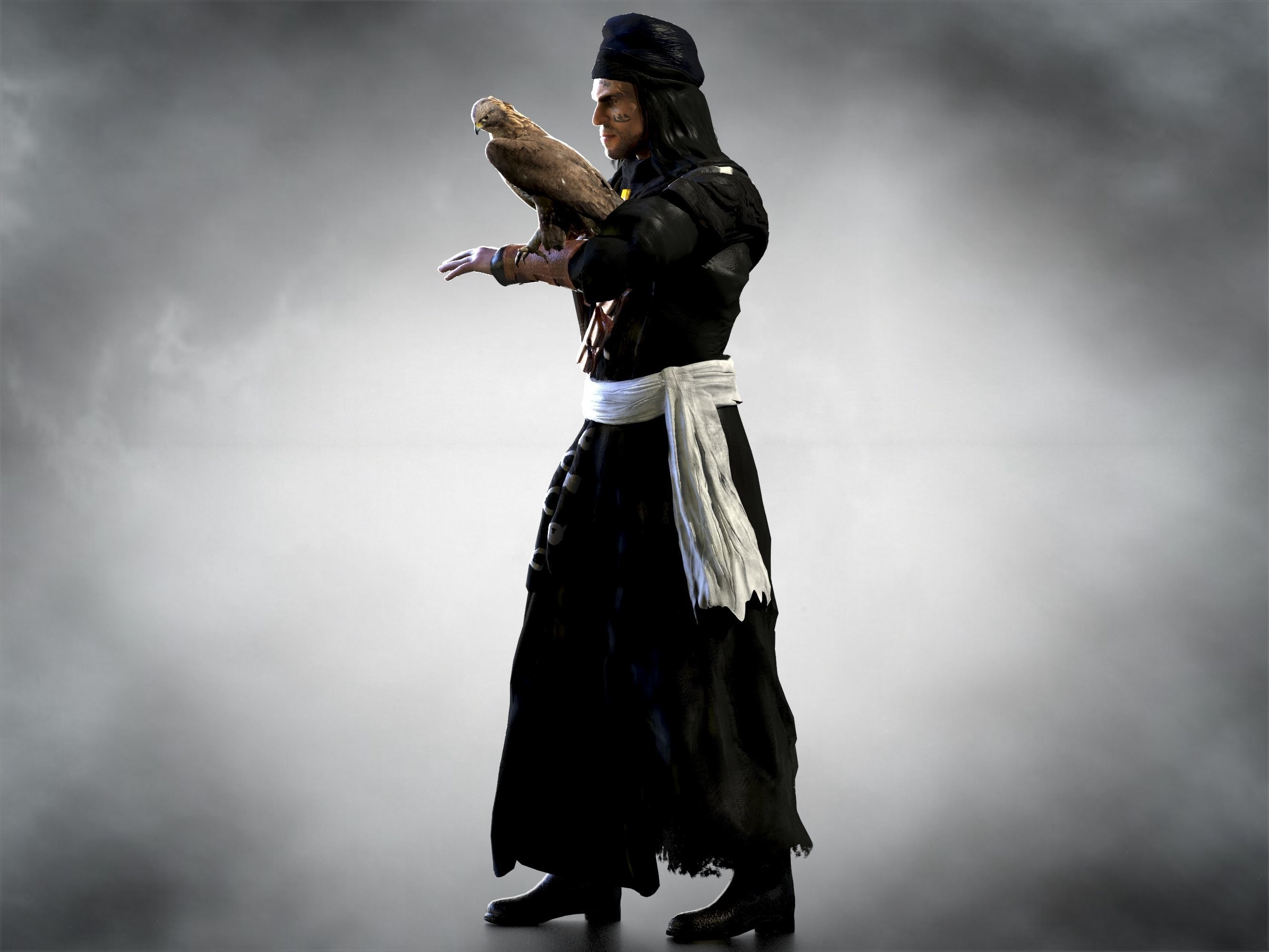 Ardeth Bay Low-poly 3D model_6