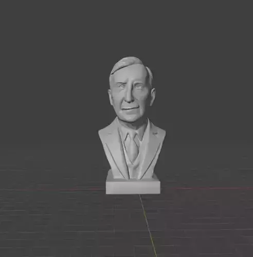 Stefan Zweig 3D print model