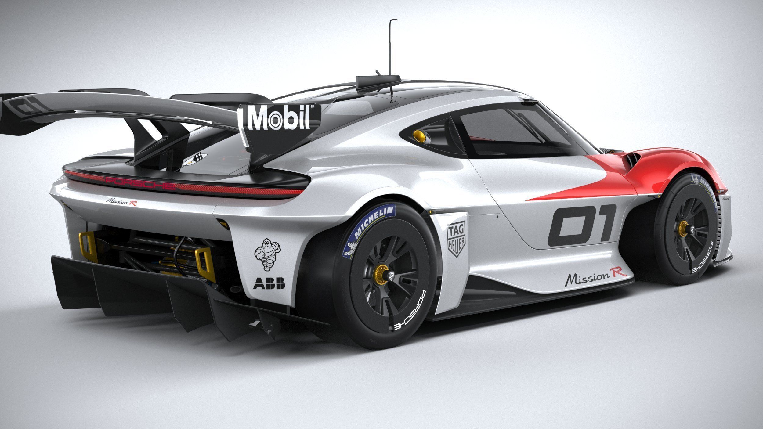 Porsche Mission R 2021 3D model_17
