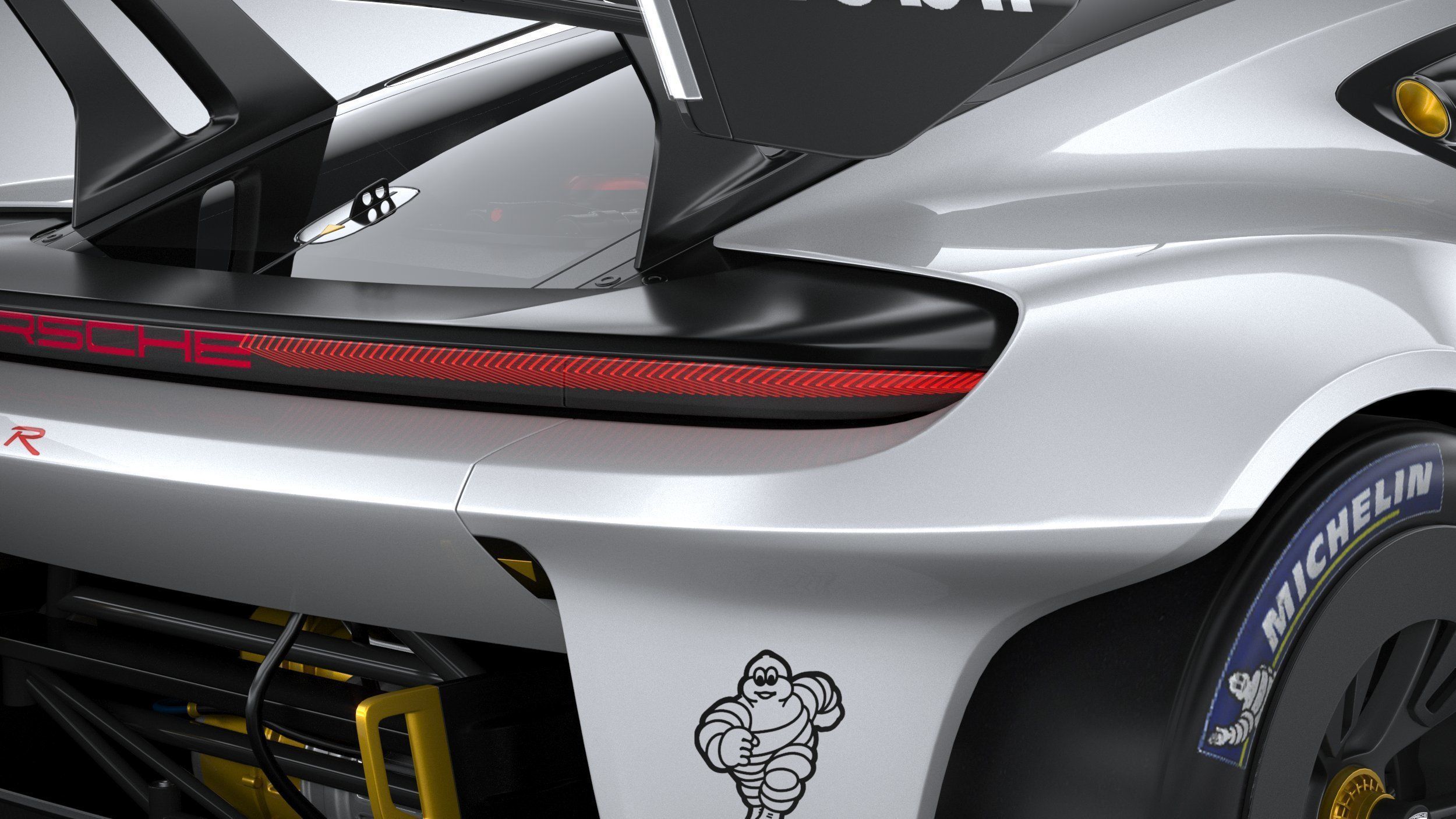 Porsche Mission R 2021 3D model_18