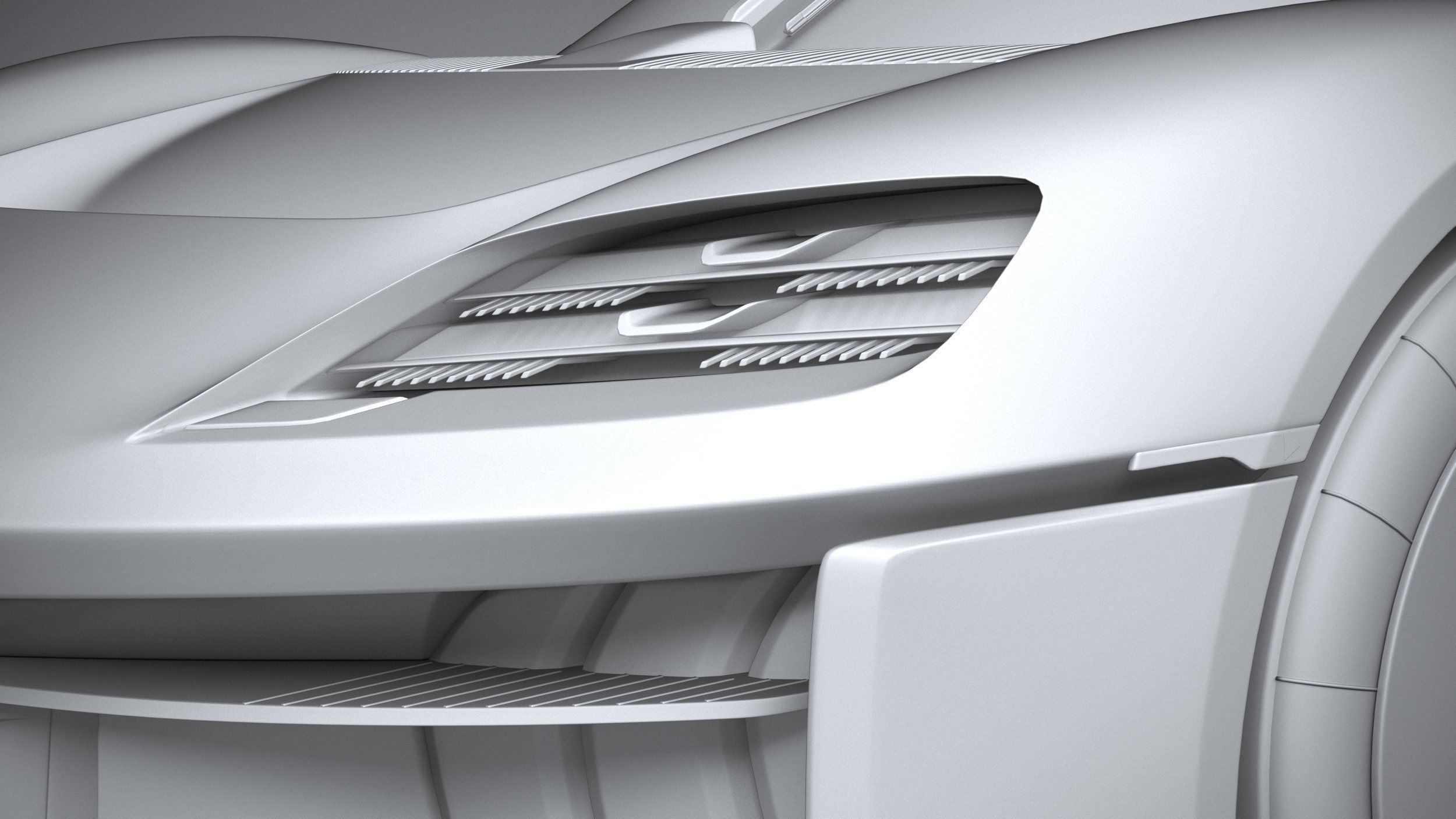 Porsche Mission R 2021 3D model_23