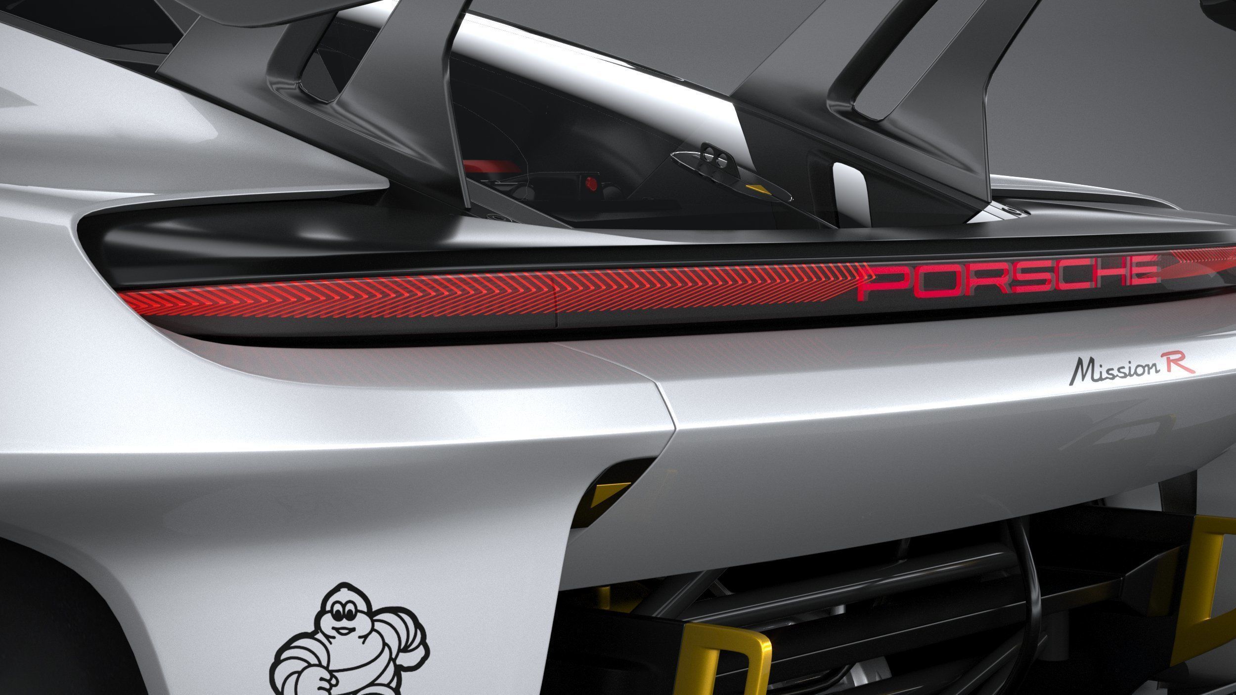 Porsche Mission R 2021 3D model_15