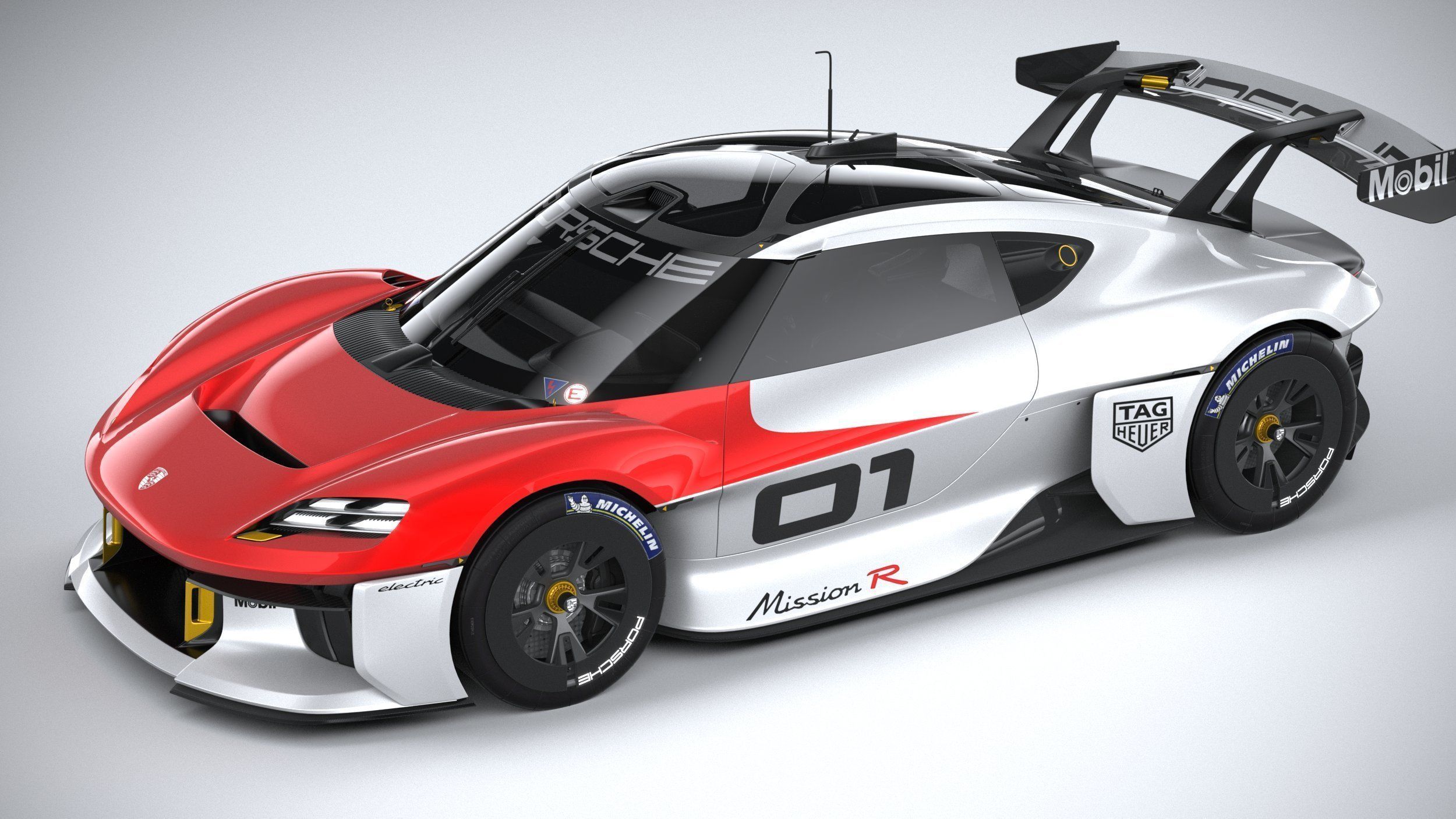 Porsche Mission R 2021 3D model_7