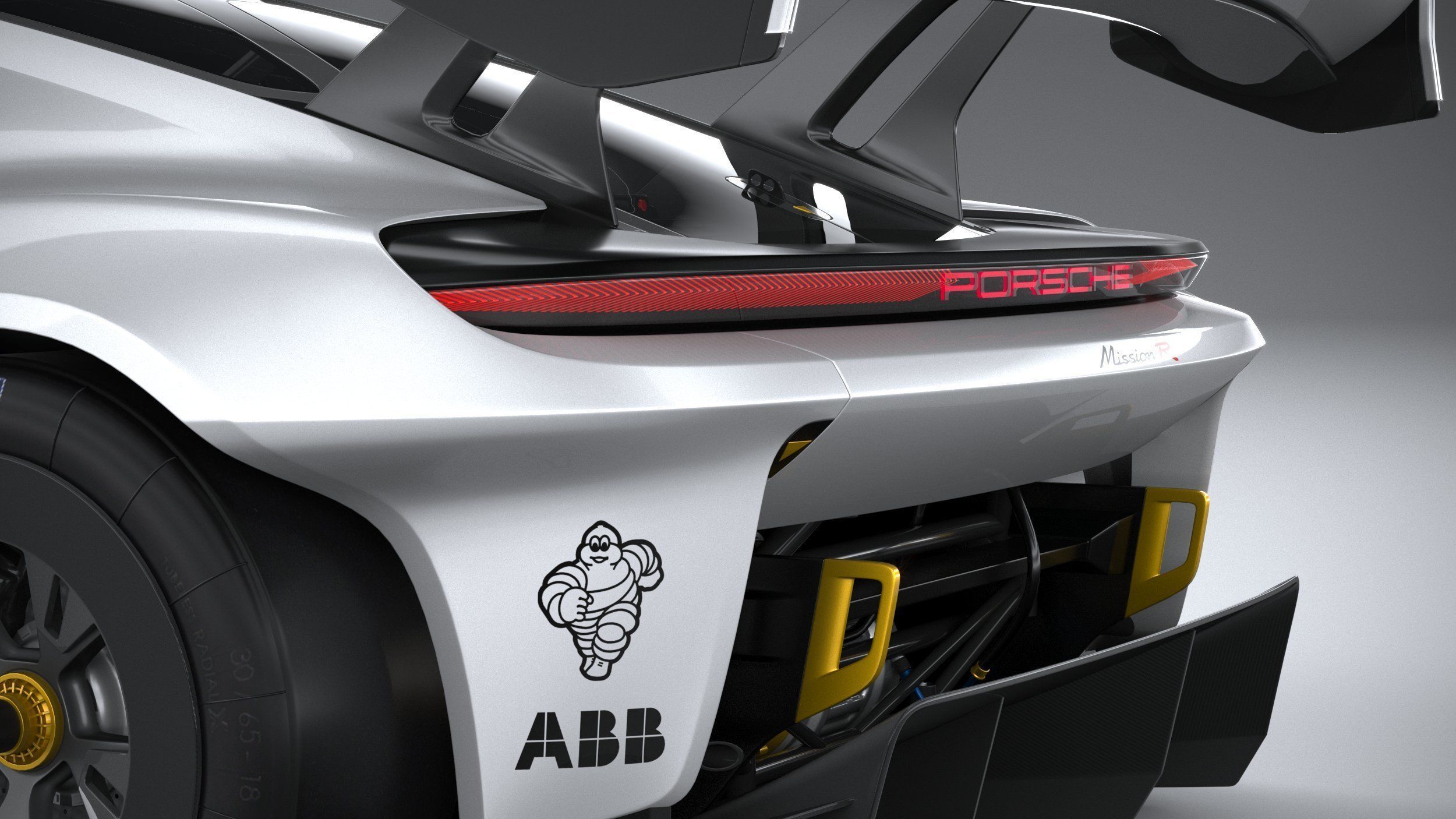 Porsche Mission R 2021 3D model_6