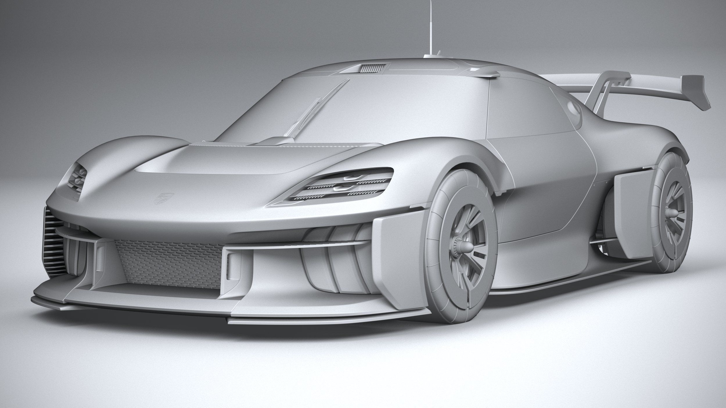 Porsche Mission R 2021 3D model_20