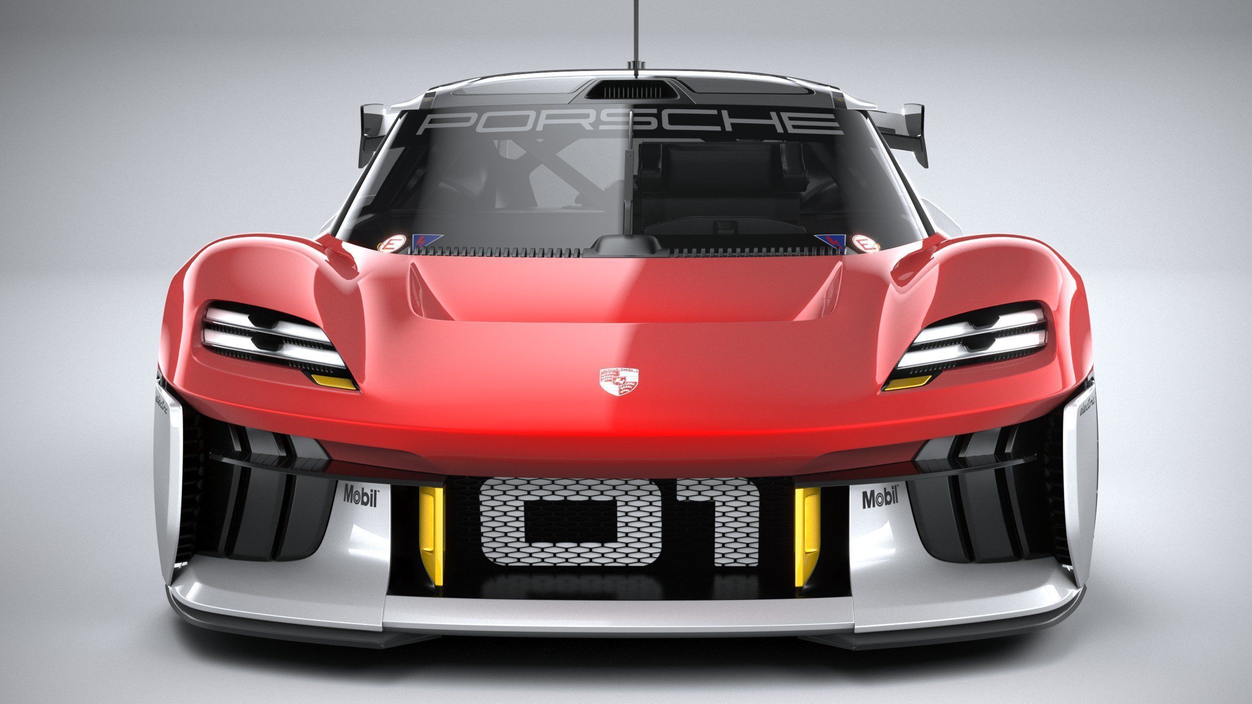 Porsche Mission R 2021 3D model_13