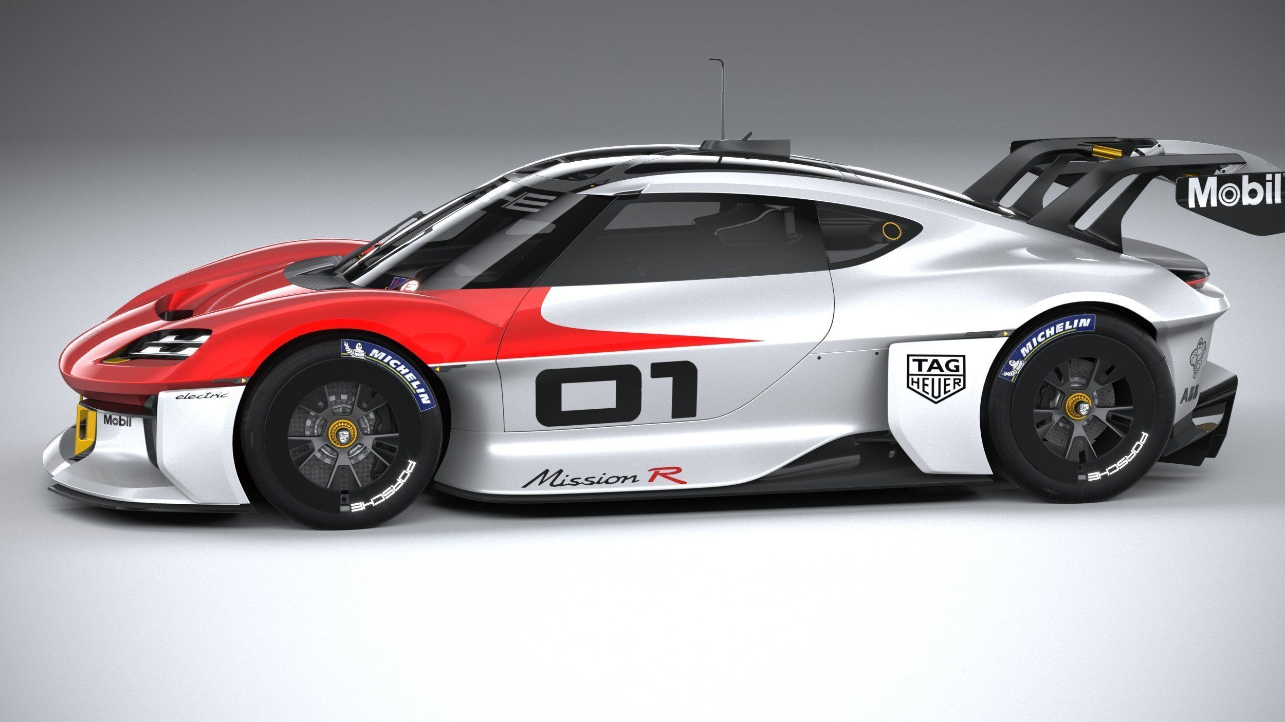 Porsche Mission R 2021 3D model_8