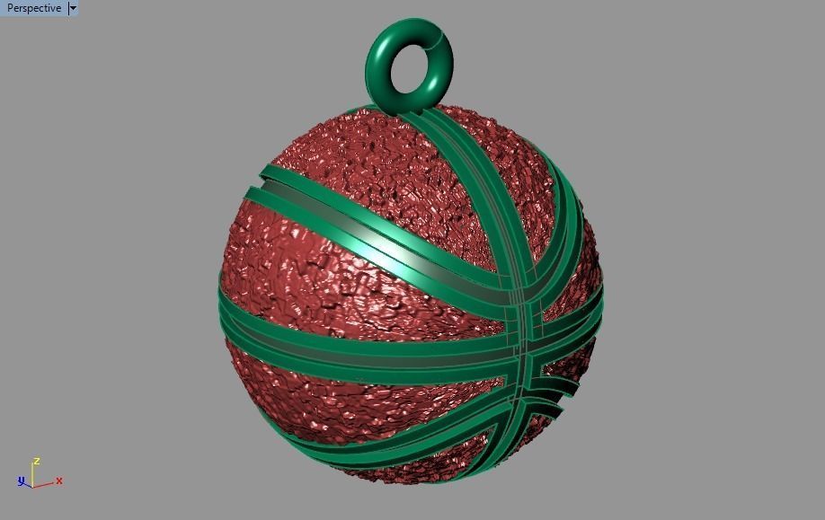 ball pendant 3D print model_28