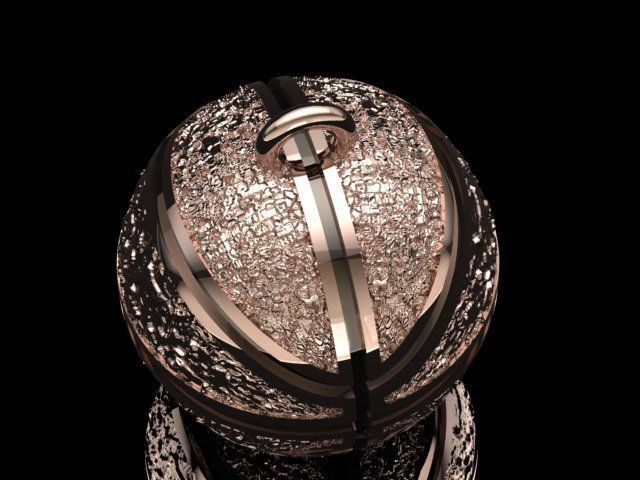 ball pendant 3D print model_27