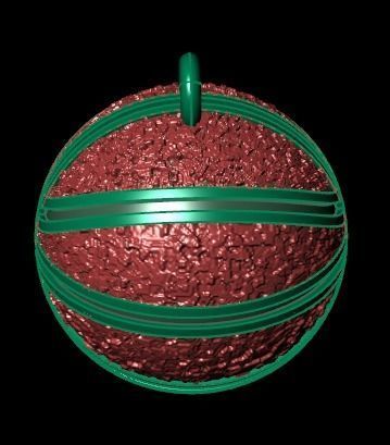 ball pendant 3D print model_18
