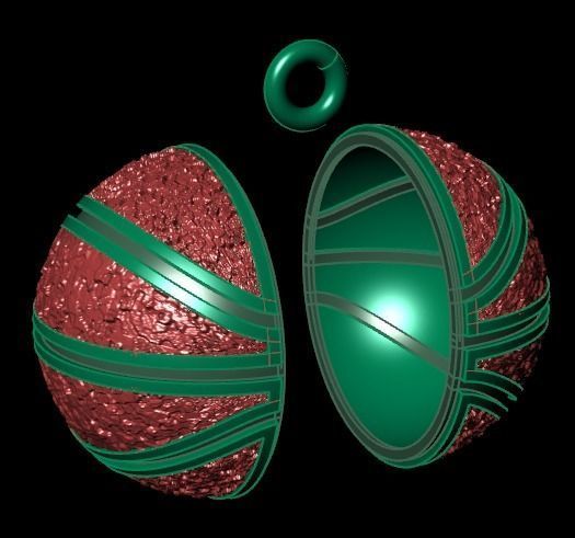 ball pendant 3D print model_26