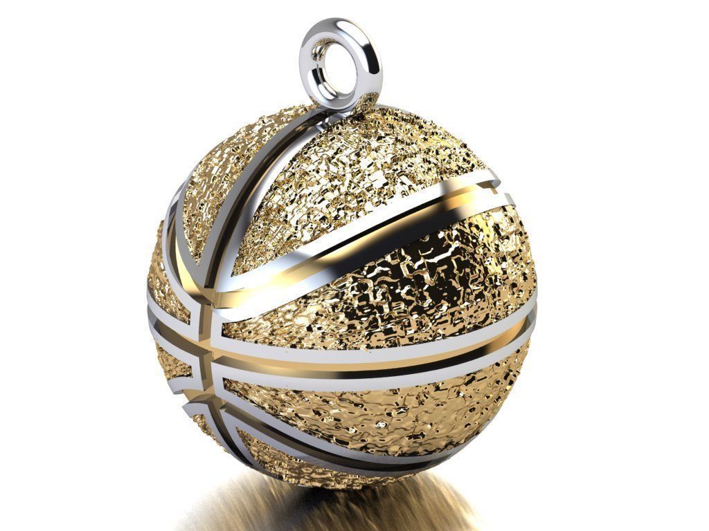 ball pendant 3D print model_2