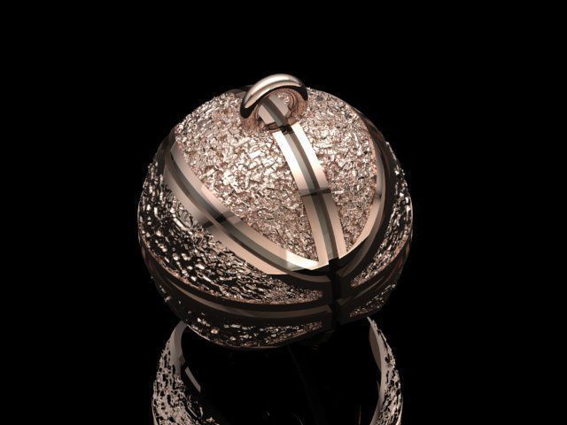 ball pendant 3D print model_19