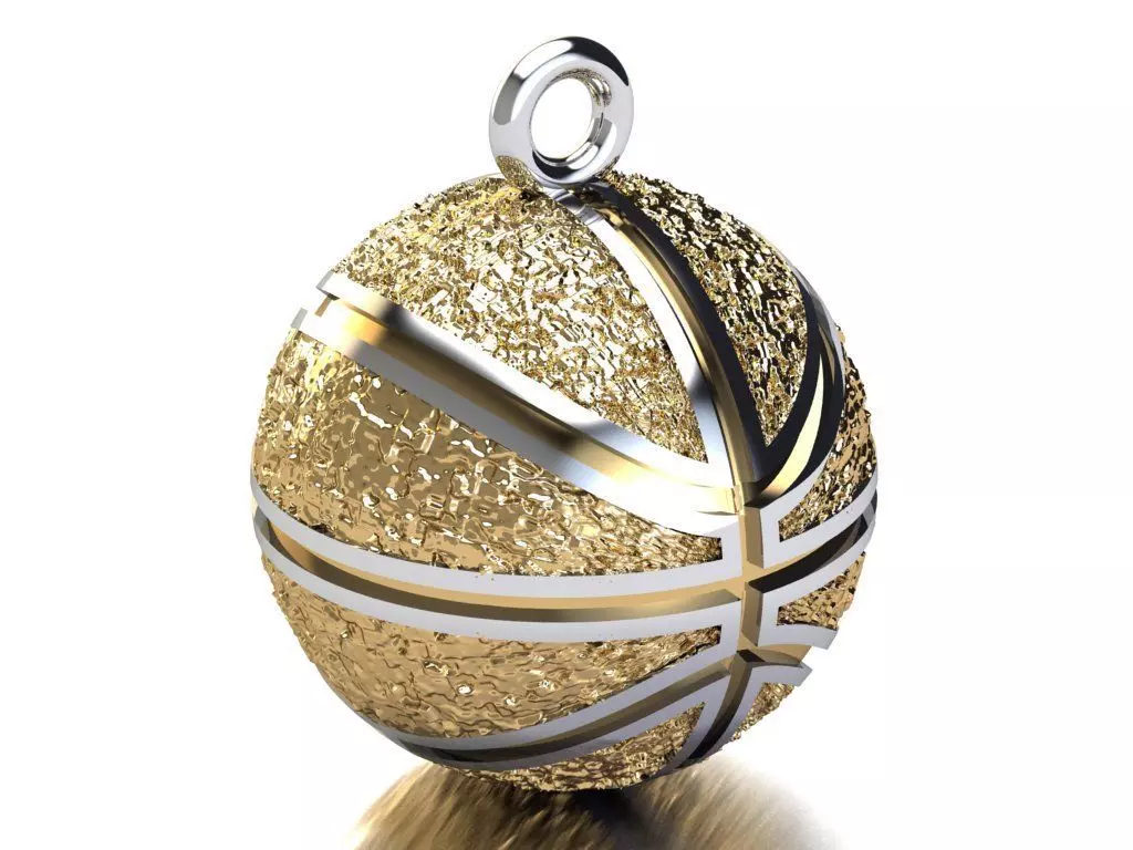 ball pendant 3D print model_0