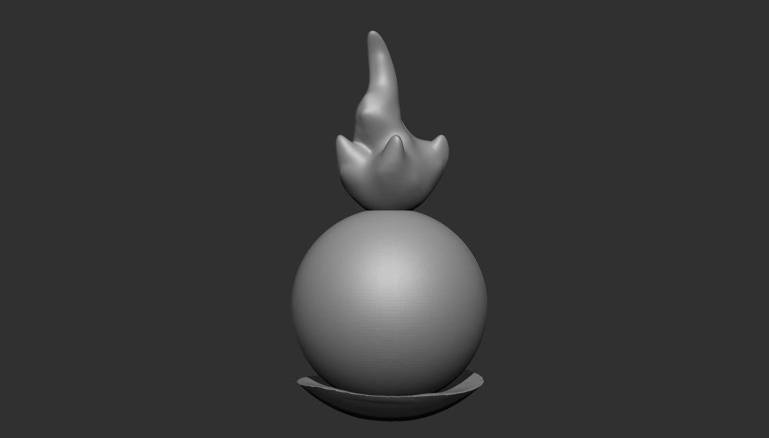 Soyombo symbol 3D print model_1