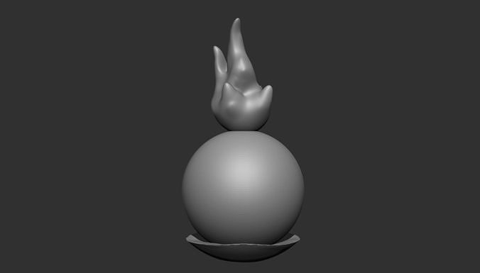 Soyombo symbol 3D print model