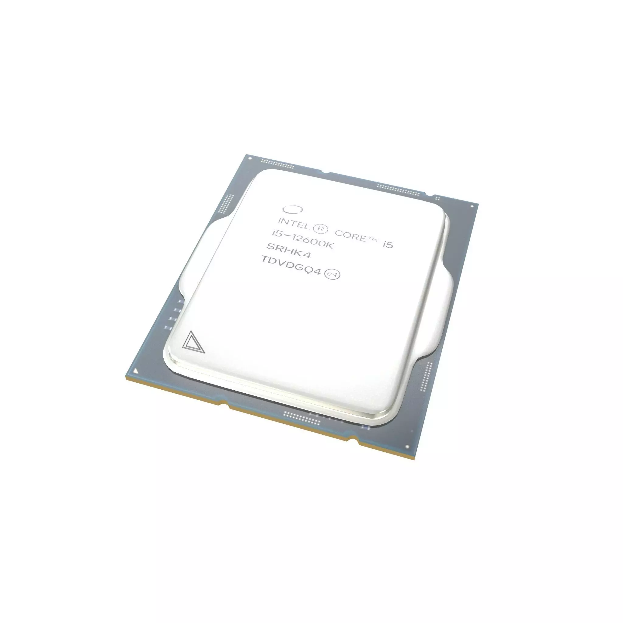 Intel CPU i5 12600k v1 001 Low-poly 3D model_0