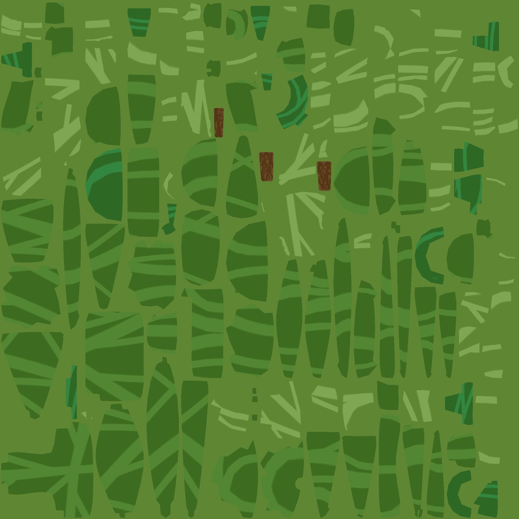 3D Asset - Low-poly stylized trees set Low-poly 3D model_36