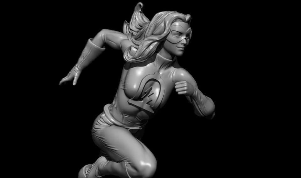 Liberty Belle 3D print model_2